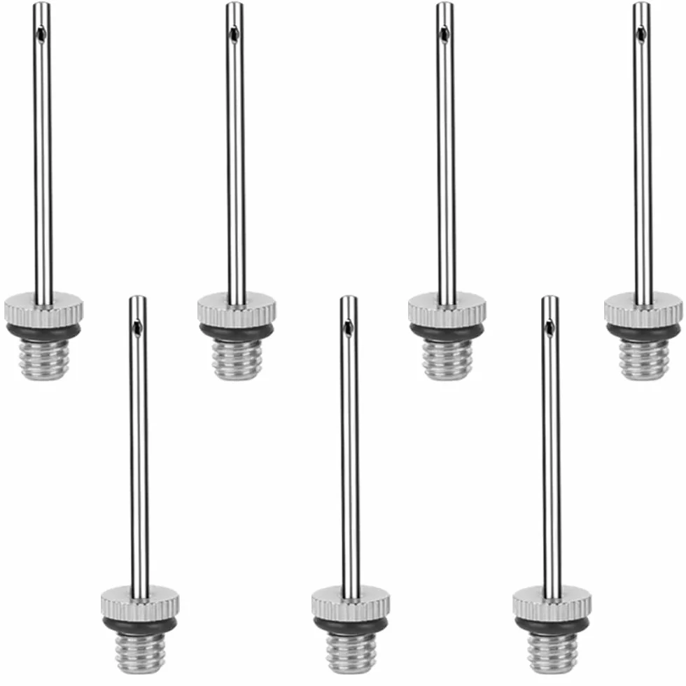 Ago per Pompa a Sfera 7 PCS Aghi per Palloni per Pallacanestro Calcio Pallavolo Rugby
