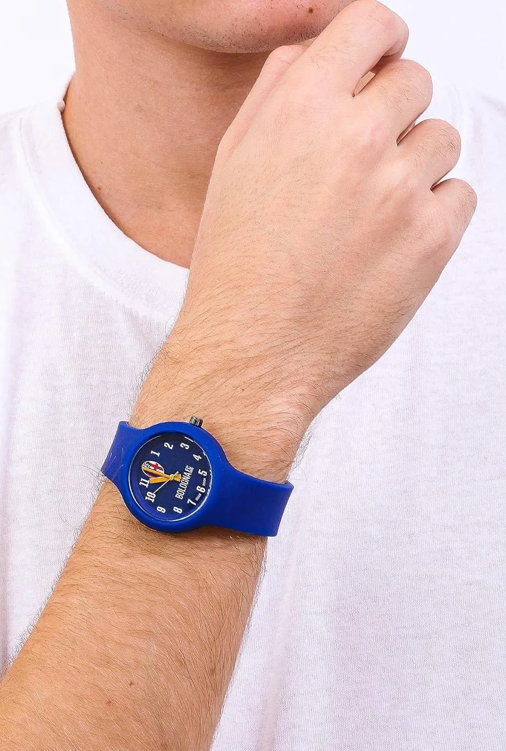 Bologna Fc 1909 Orologio New One Blu Unisex Bologna FC, Unisex – Adulto, Blu