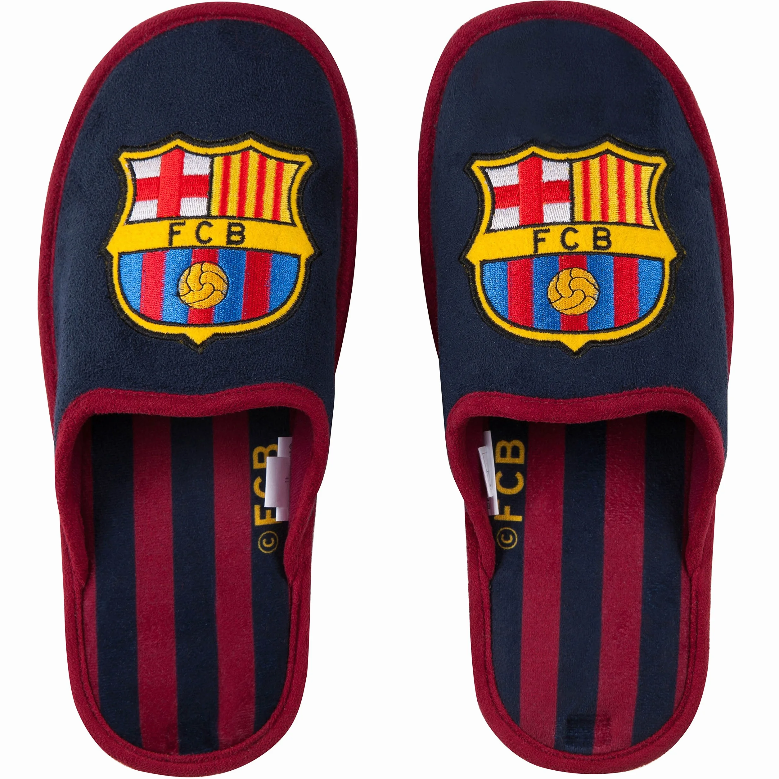 FC Barcelona - Ciabatte per bambino/ragazzo, collezione ufficiale FC Barcelona