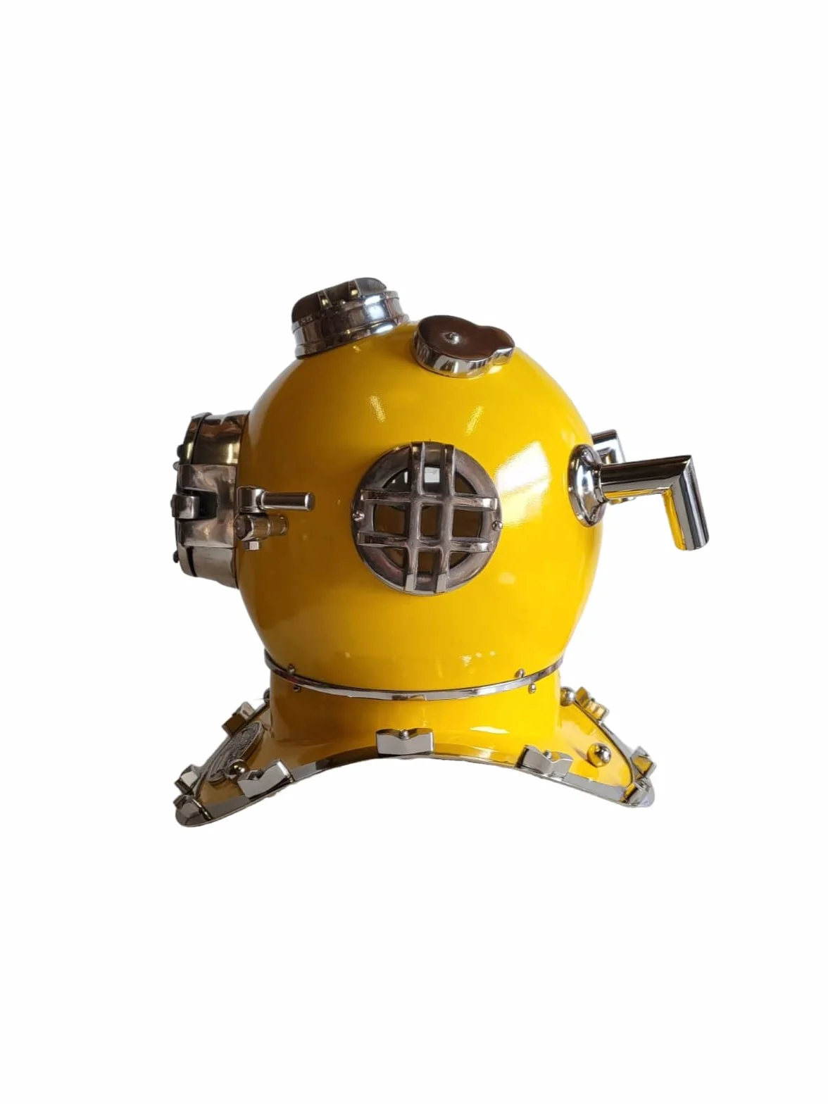 ACL - Casco da immersione, realizzato a mano, in ottone massiccio, stile vintage, per ufficio o casa, attrezzatura da immersione, display da tavolo