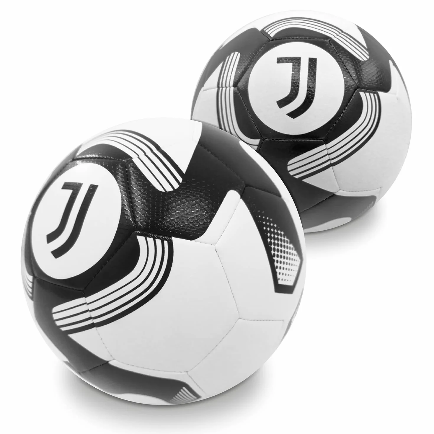 Mondo Sport Pallone da Calcio Cucito F.C. Juventus Size 5 410 g Bianco/Nero