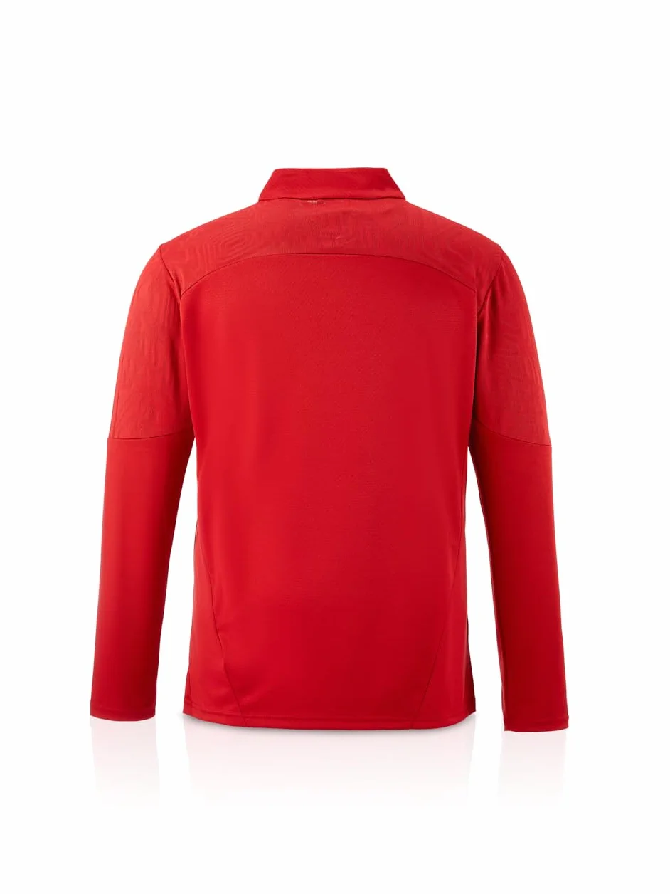 Puma Galatasaray Istanbul Training Top 1/4 Zip Top Rosso GSK Training Shirt Jersey