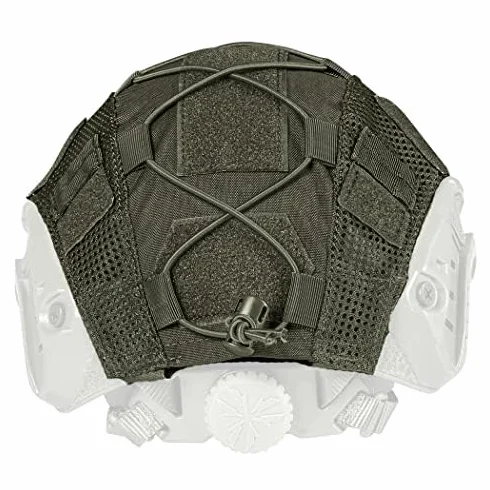 IDOGEAR Custodia Tattica per Casco Rapido Copertura Multi-camo 500D Nylon M/L Airsoft Paintball Caccia Tiro