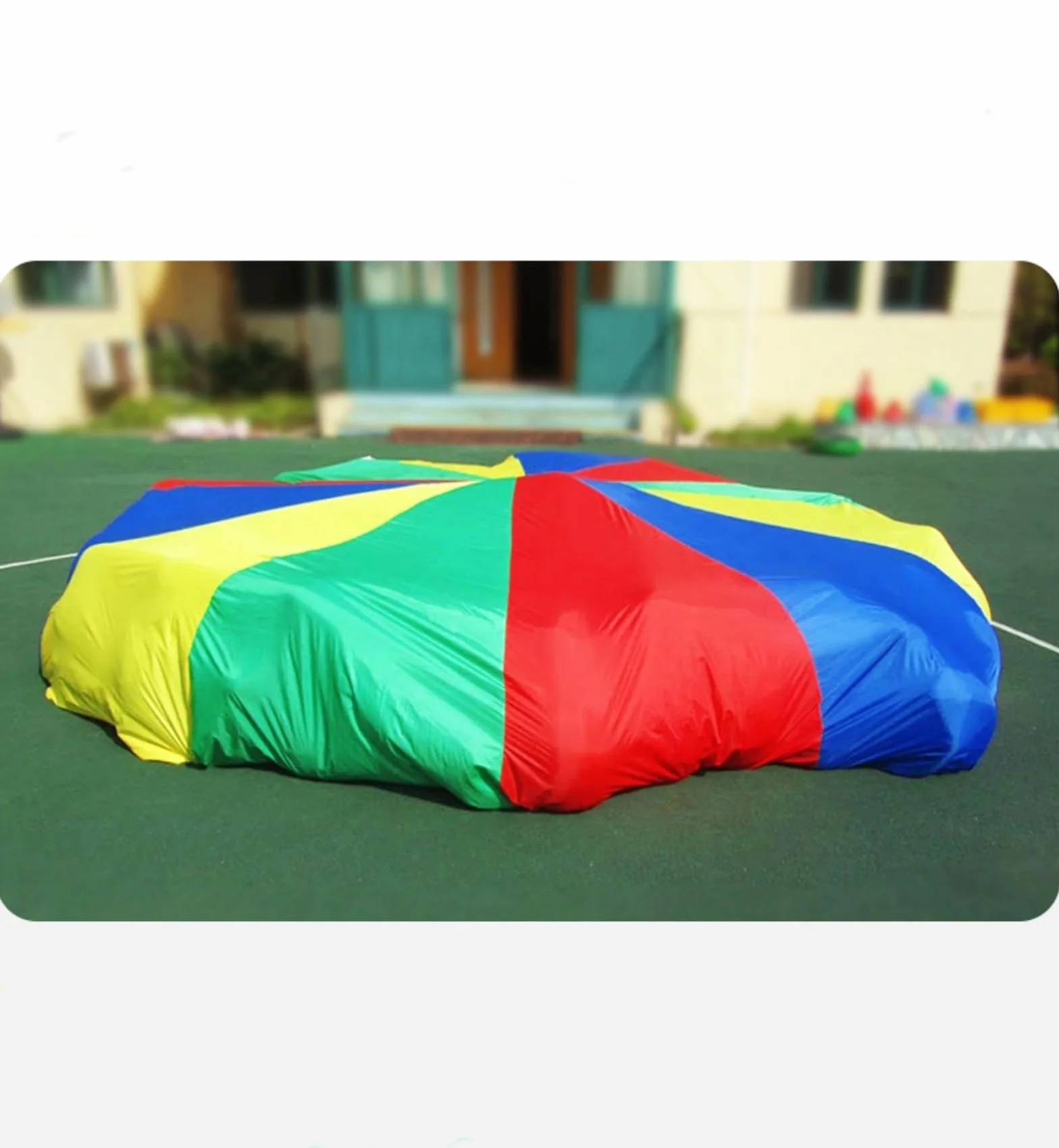 Paracadute Arcobaleno per Bambini 2m Giocattolo Colorato