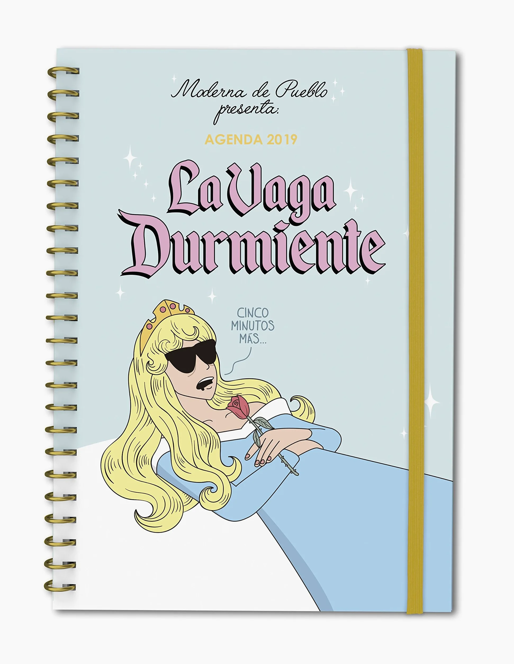 Agenda Anual sem/vista Moderna 2019: La Vaga Durmiente