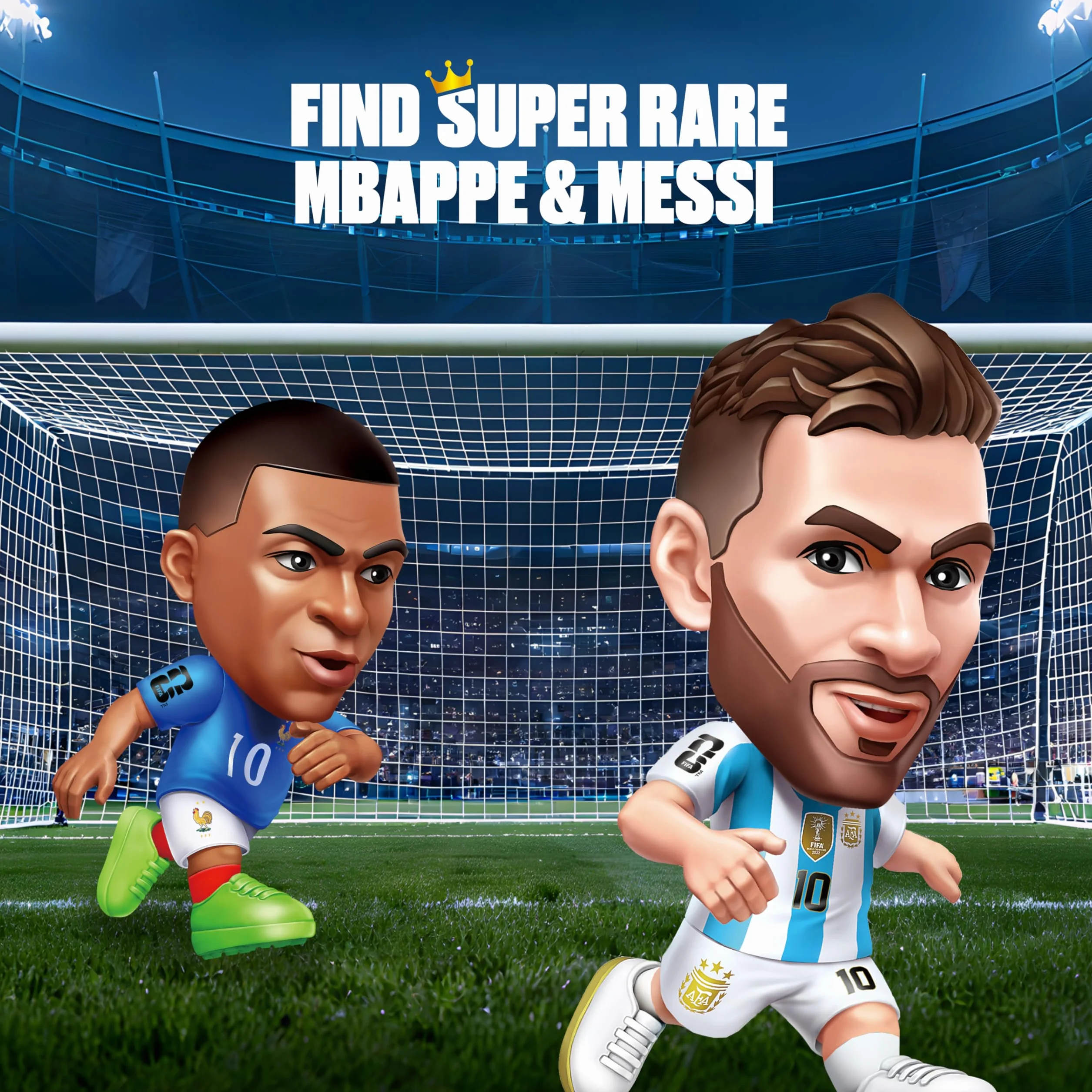 FIFA World Cup 2026 Ballers Series 1 Confezione da 2 by ZURU Figurine Calciatori da Collezione Ufficiali Capsula Sorpresa Bambini 3+