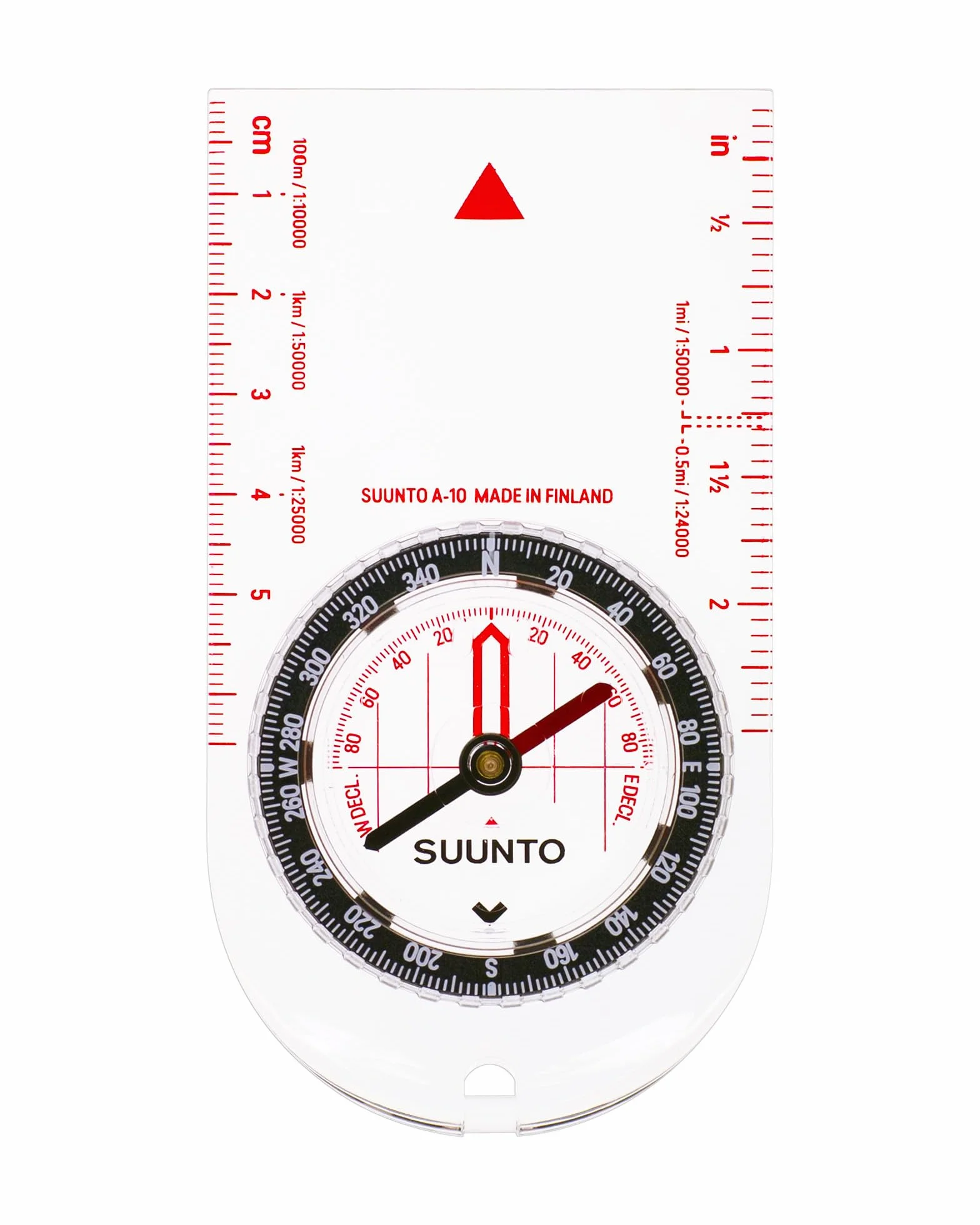 SUUNTO A-10 Bussola Robusta Navigazione Professionale, Compass Multifunzione Impermeabile