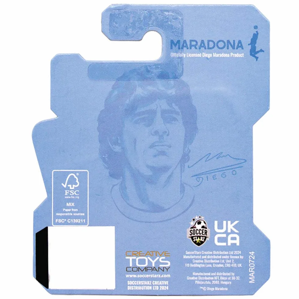 SoccerStarz - Argentina Diego Maradona - Home Kit (Classic Kit) /Figures
