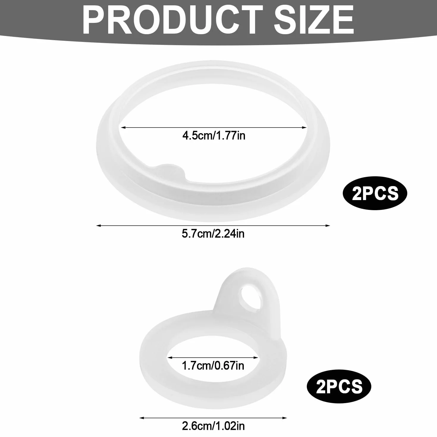 PEUTIER 4pz Guarnizione Borraccia Silicone O-Ring Ricambio Compatibile TAKEYA Actives