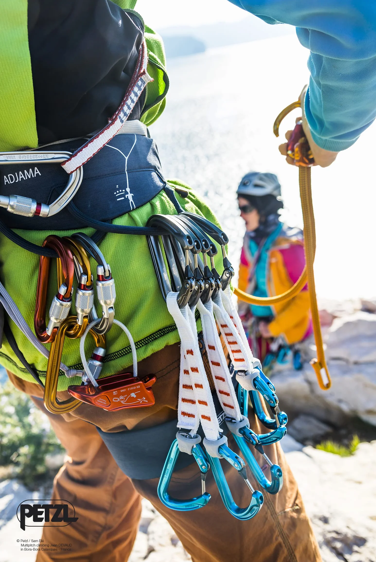 Petzl M39A TL Moschettone Asimmetrico Ultra-Leggero Triact-Lock Giallo
