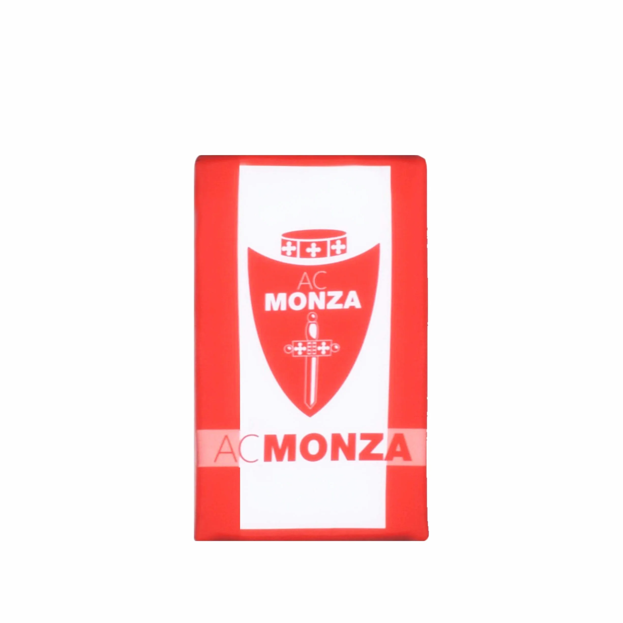 Cuscino a Libro da Stadio AC Monza Rosso Bianco Unisex Adulto Taglia Unica