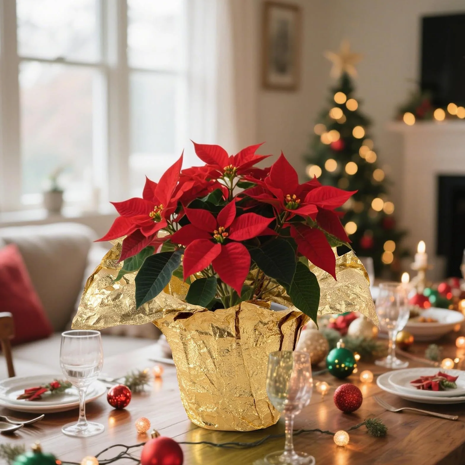 Ahuuen Incarto In Foglio Per Piante In Vaso | Rotolo Da 9,14 Metri Di Fogli Per Imballaggio,Foglio Floreale Impermeabile Per Contenitori Per Piante | Per Natale Compleanno Matrimonio Artigianato